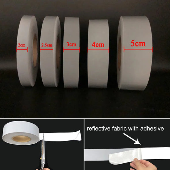 Reflective Self-Adhesive Fabric