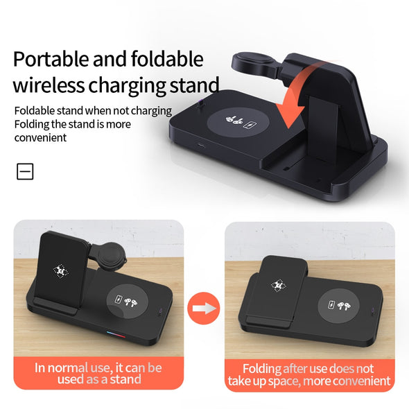 4-in-1 Wireless Charging Station