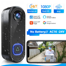 Video Doorbell Wifi Door Bell AC Power