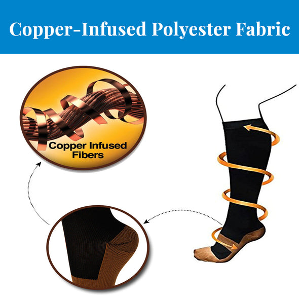 Unisex Copper Compression Socks