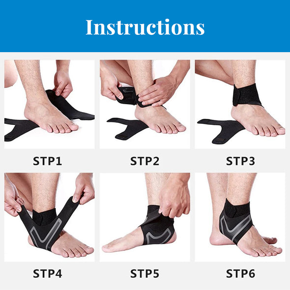 Adjustable Elastic Ankle Sleeve