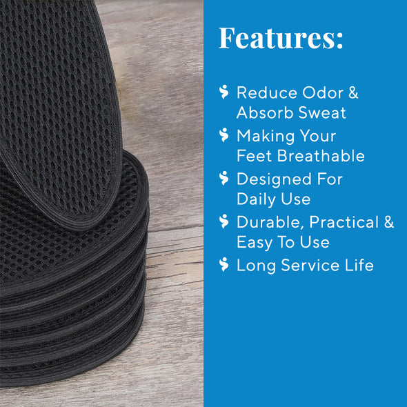 Deodorant Insoles Bamboo Charcoal