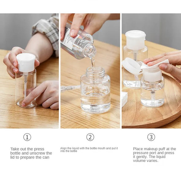 Refillable Press Pump Bottle