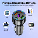 5 Ports 75W USB Car Charger 