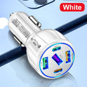 5 Ports 75W USB Car Charger 