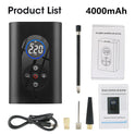 Air Pump Portable Wireless Tire Compressor