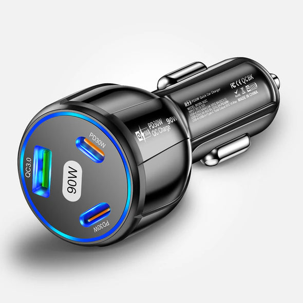 5 Ports 75W USB Car Charger 