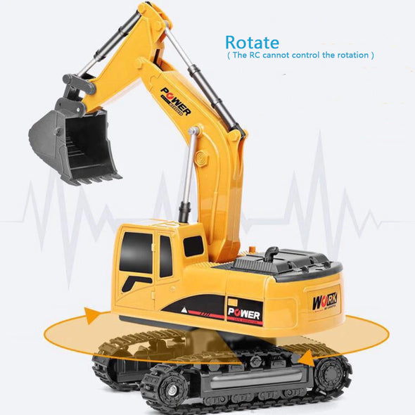 Remote-Controlled Excavator