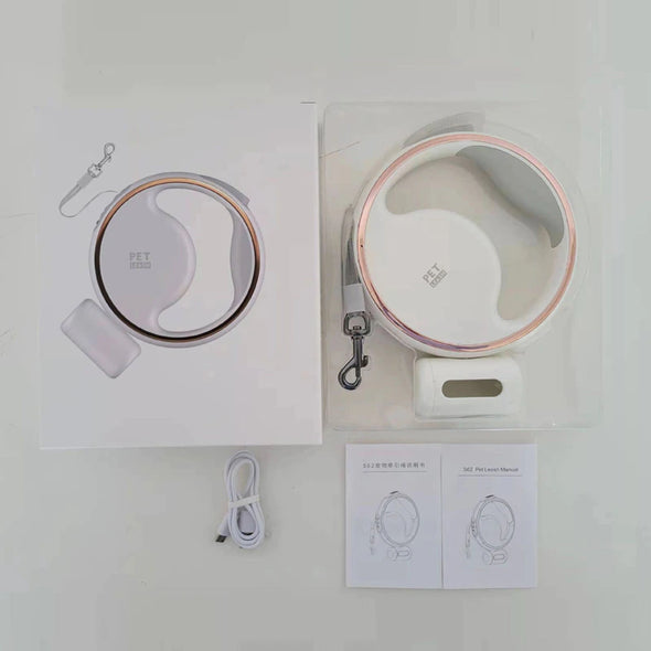 GlowPaws Retractable Leash