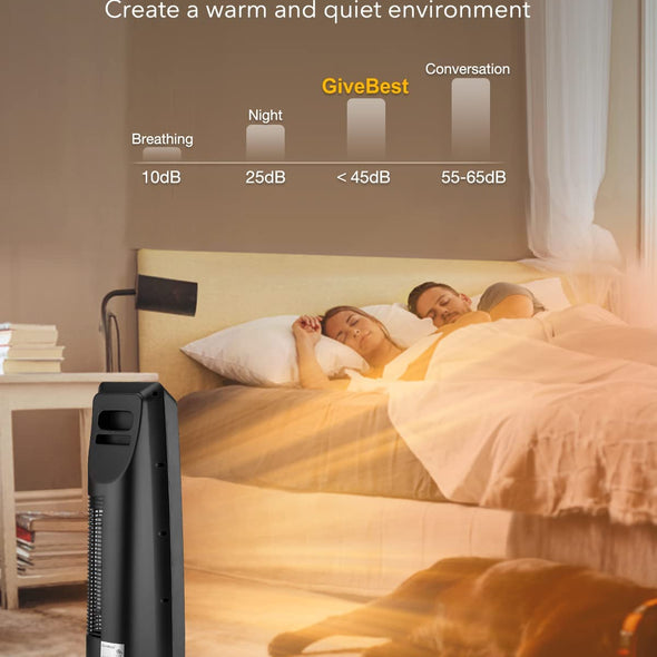 Premium Heating Tower with LED, Timer, and Remote Control 