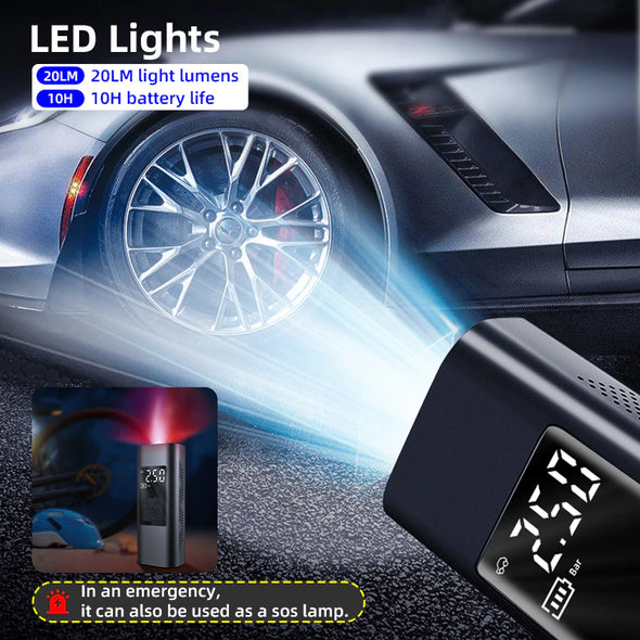 Air Pump Portable Wireless Tire Compressor