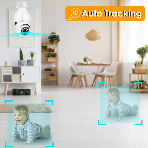 Light Bulb Camera Wifi Indoor 
