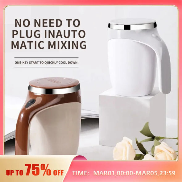 Self Stirring Magnetic Mug .