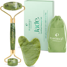 Premium Certified Jade Roller Set